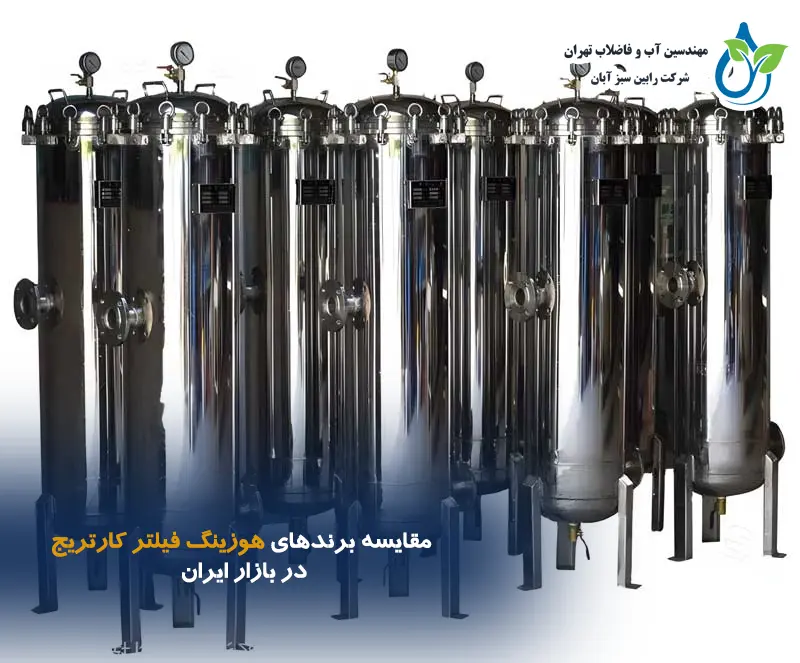 مقایسه برندهای هوزینگ فیلتر کارتریج در بازار ایران